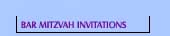 BAR MITZVAH INVITATIONS