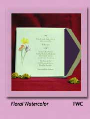 Bat Mitzvah Invitations FLORAL WATERCOLOR